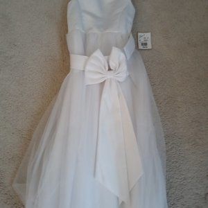 2 David's Bridal children's dresses
